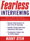 Fearless Interviewing By Marky Stein
